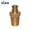 SiAN Manufacture ZF-B1 Brass Safety Self-Closing LPG Gas Cylinder Snap On Valves For Home Use