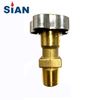 Brass Argon Gas Cylinder Valve With Hand-wheel