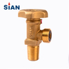 Brass Alloy Gas Cylinder Safety LPG Valve