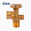 Copper Alloy Gas Safety LPG Valve For Home