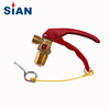 Brass Zinc CO2 Fire Fighting Fire Valve