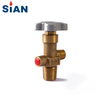 Proportional Flow Control Shut Off Industrial Refrigerant Gas Cylinder Valve