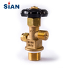 Axial Connection Type Compressed Co2 Industrial Gas Valve