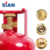 SiAN LPG F-Type PV05 Handwheel Brass Safety Gas Cylinder Control Valve