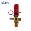 Reliable Brass Alloy Valve for CO2 Fire Extinguisher Made In China