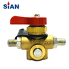 QF-T3H CNG Cylinder Valve Brass Gas Valve China Ningbo FUHUA Valve Factory SIAN Brand