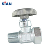 QF-7D2 Reliable SiAN Brand Industrial Gas Range O2/Air/N2 Cylinder Axial Type Brass Gas Valve