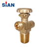 SiAN V5 LPG F-type Cylinder Gas Control Valves TPED Certification For Europe