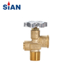 LPG Gas Cylinder Valve Safety LPG POL Valve For Mexico