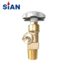 SIAN RPV-GV6 N2/Ar/He Gas Cylinder Valve Residual Pressure Valve