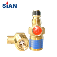 SiAN D16 LPG Tank Self-closing Cooking Snap-on Valves For Philippines