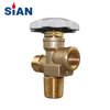 SiAN Brass Safety LPG Gas Cylinder POL Valve