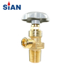 Industrial Axial Type PX-32A Argon Gas Cylinder Valves