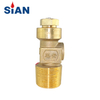 SiAN 3MPa Acetylene Gas Cylinder Valve Brass C2H2 Control Valve