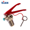 CE Certification Fire Safe Brass Gas Valve For CO2 Fire Extinguisher