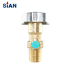 Copper Alloy CO2 Gas Cylinder Valve 