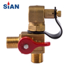 QF-T1H2 CNG Valve Brass Compressed Natural Gas Valve for Vehicle