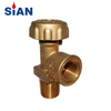 SIAN Brass Handwheel 25bar LPG Gas Cylinder Control POL Valves