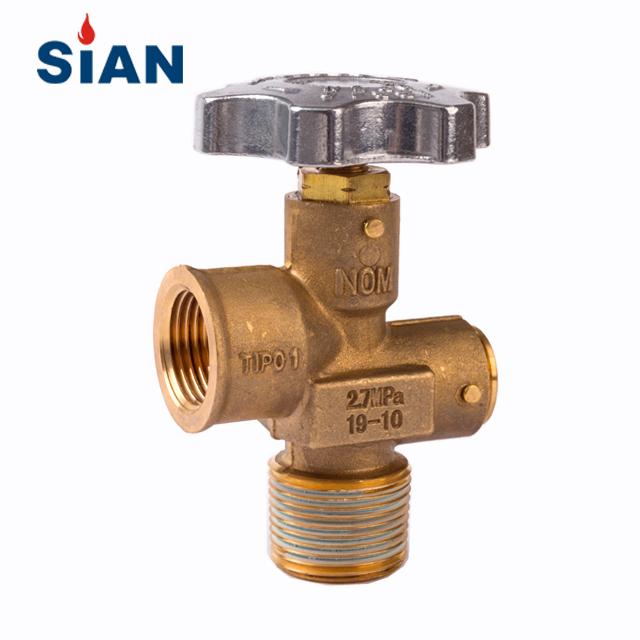 Brass Alloy Gas Bottle Safety LPG Valve