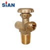 SiAN V5 LPG F-type Cylinder Gas Control Valves TPED Certification For Europe