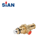 SiAN D20 Self-Closing Valve – Automatic LPG Cylinder Valve for Safe Gas Control