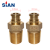 SiAN Manufacture ZF-B1 Brass Safety Self-Closing LPG Gas Cylinder Snap On Valves For Home Use