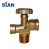 SiAN 17bar Brass Safety 510U LPG Cylinder Mexico 40 LBS POL Valves