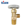 GV-5 Axial Cylinder Valve N2/Ar/He Gas Cylinder Valve