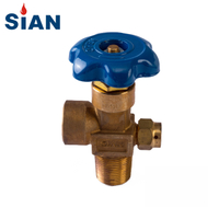 Copper Alloy Oxygen Nitrogen Gas Cylinder Valve