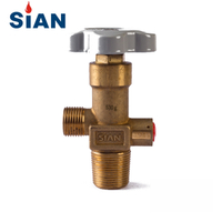 Proportional Flow Control Shut Off Industrial Refrigerant Gas Cylinder Valve