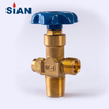 Brass Moveable Flap Type Oxygen Gas Cylinder Valve