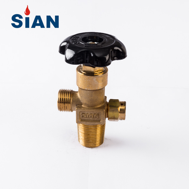 Axial Connection Type Co2 Safety Gas Cylinder Valves