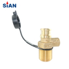 SiAN Brand PV02-D22 Self-closing LPG Gas Cylinder Valve with PI Certification