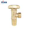 Liquefied Petroleum Gas Cylinder Valve Copper Alloy Valve with Handwheel