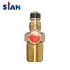 SiAN D16 LPG Compact Gas Cylinder Valves 3/4''-14 NGT Propane Tank Cooking Control Valve