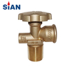 SiAN V6S2 LPG Cylinder POL Valves 25E Propane Tank Valve For Philippines