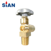 SIAN RPV-GV6 N2/Ar/He Gas Cylinder Valve Residual Pressure Valve