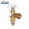 SiAN LPG QCC Composite Cylinder Valves With Diffusion Nozzle