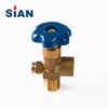 SiAN Brass Diaphragm Type Industrial Argon Gas Cylinder Handwheel Valves