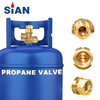 LPG BWF-1 Propane Tank Valve 2.5MPa Burner Stove Valve PZ27.8 Gas Cylinder Valve Manufacturer