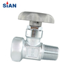 QF-7D2 Reliable SiAN Brand Industrial Gas Range O2/Air/N2 Cylinder Axial Type Brass Gas Valve