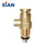 SiAN Factory D27 LPG Composite Cylinder Self Closing Brass Valves