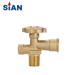SiAN Valve Manufacturer LPG Cylinder Safety Brass POL Valves-V6