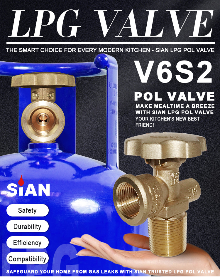 SiAN V6 LPG POL Valve for Philliphines (1)