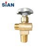 SIAN RPV-GV6 N2/Ar/He Gas Cylinder Valve Residual Pressure Valve