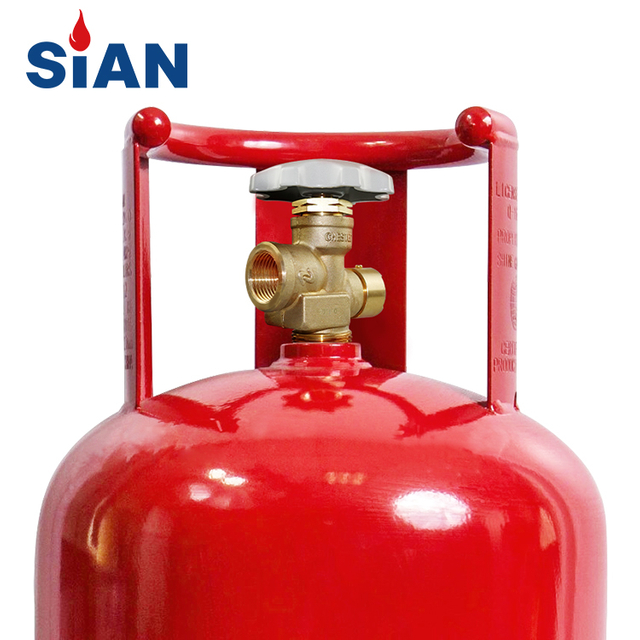 SiAN Brass Safety LPG Gas Cylinder POL Valve