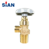 Industrial Axial Type PX-32A Argon Gas Cylinder Valves