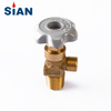 Brass Coupling Type Argon Gas Cylinder Valve 