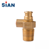 Barbecue Using Pressure Relief Brass LPG Valve