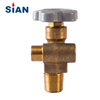 Copper Nitrogen Helium Argon Gas Cylinder Valve